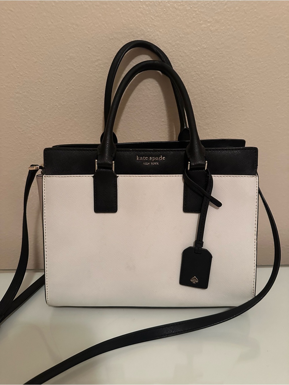 kate spade Black & White Satchel